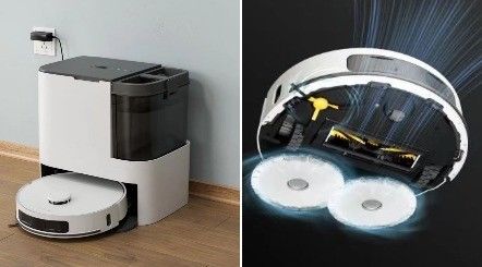 Inteligentny robot odkurzacz z filtrem do prania i aplikacją TUYA dla bezproblemowego czyszczenia